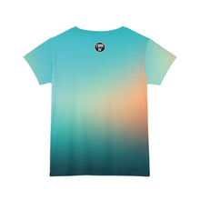 Women's It's Like Sublimated Shirt - Turquoise Fade