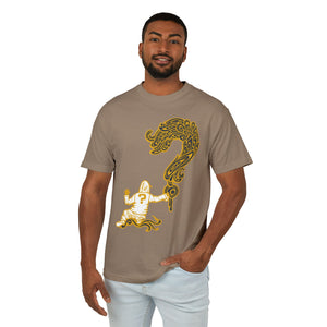 Tip Tag Oversized Boxy Heavyweight Cotton T-Shirt - V1 Original & V2 Gold