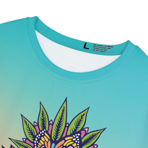 Women's It's Like Sublimated Shirt - Turquoise Fade