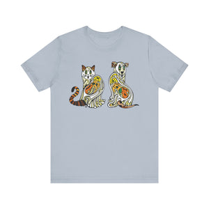 Ghost Pets Halloween 2024 | Art T-Shirt by Chaya Av